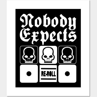 nobody expects Posters and Art